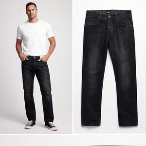 NWOT Hudson Byron Straight Leg Men’s Size 31 Dark Wash Corduroy Jeans size 31